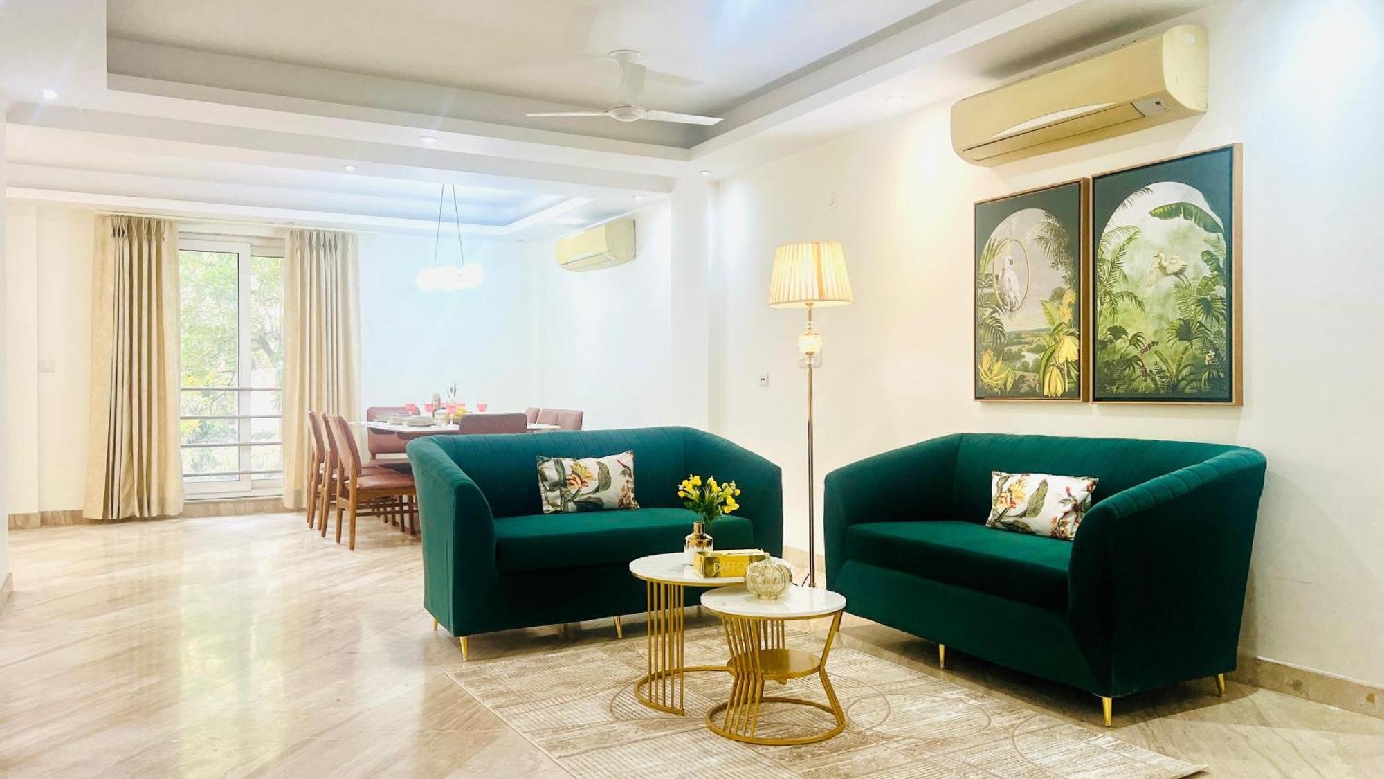 Olive Serviced Apartments - New Friends Colony Ню Делхи Екстериор снимка