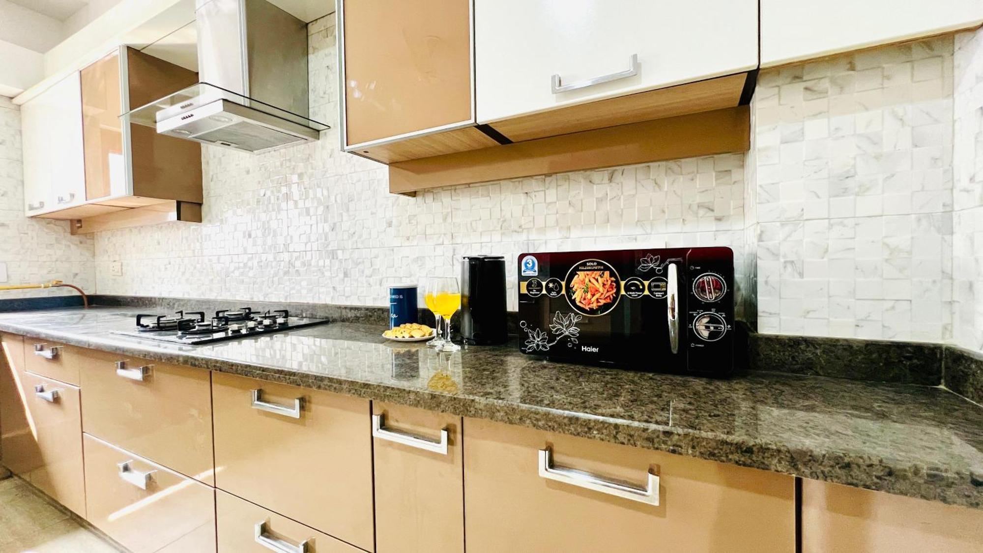 Olive Serviced Apartments - New Friends Colony Ню Делхи Стая снимка